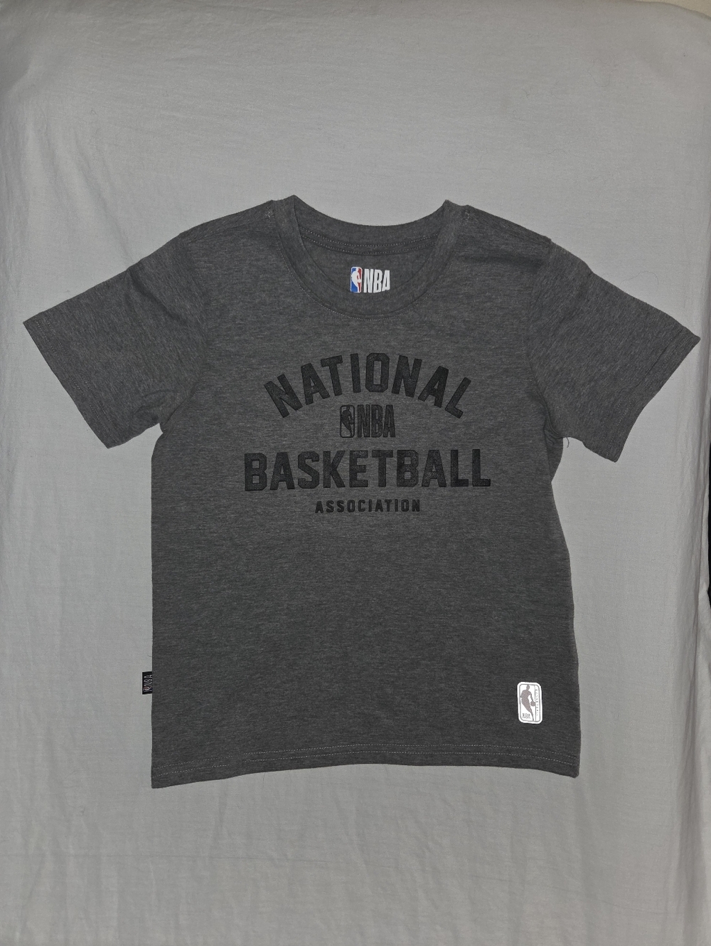 NBA Kids Gray National Basketball Association Tee 8